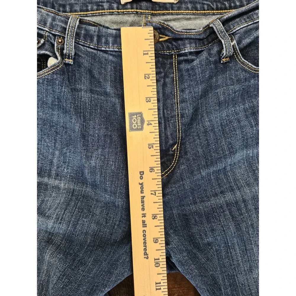 Western Levis 515 Bootcut Jeans Womens 14 Mid Rise Denim medium wash Pants - Picture 7 of 7
